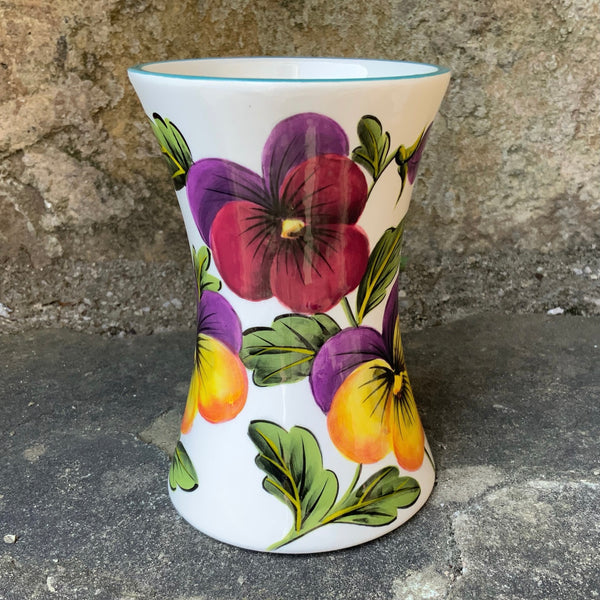 Pansy Small Beaker Vase GBC