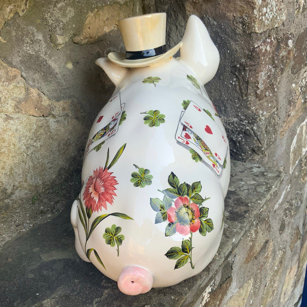 ‘Gambler’ Floral Large Pig