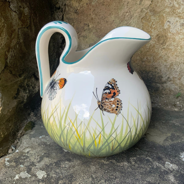 Butterflies Ewer and Basin GBC