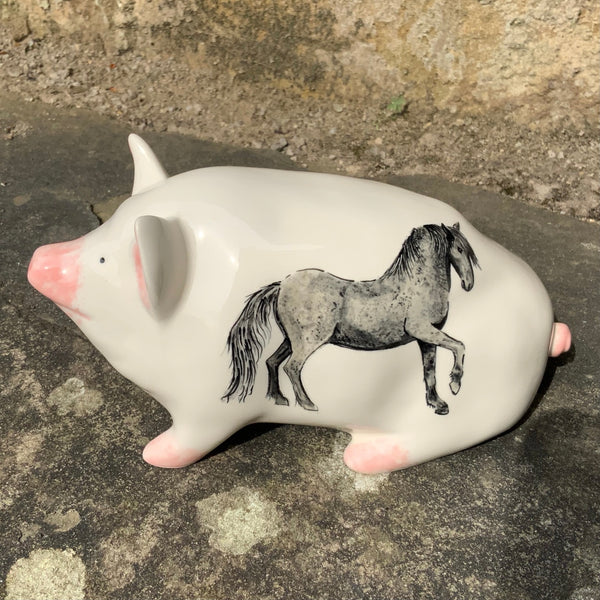 Grey Horse Small Pig IFC