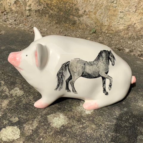 Grey Horse Small Pig IFC