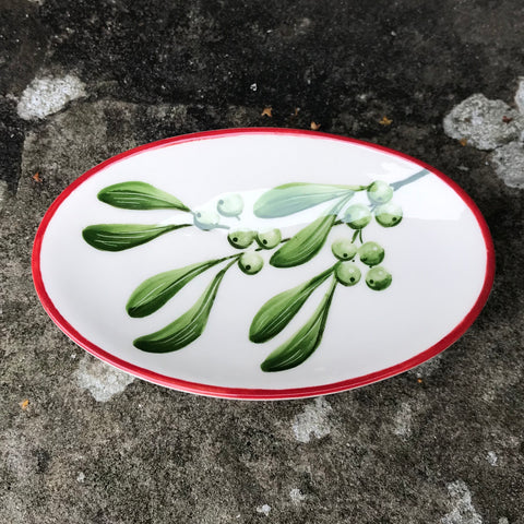 Mistletoe Bonbon Dish